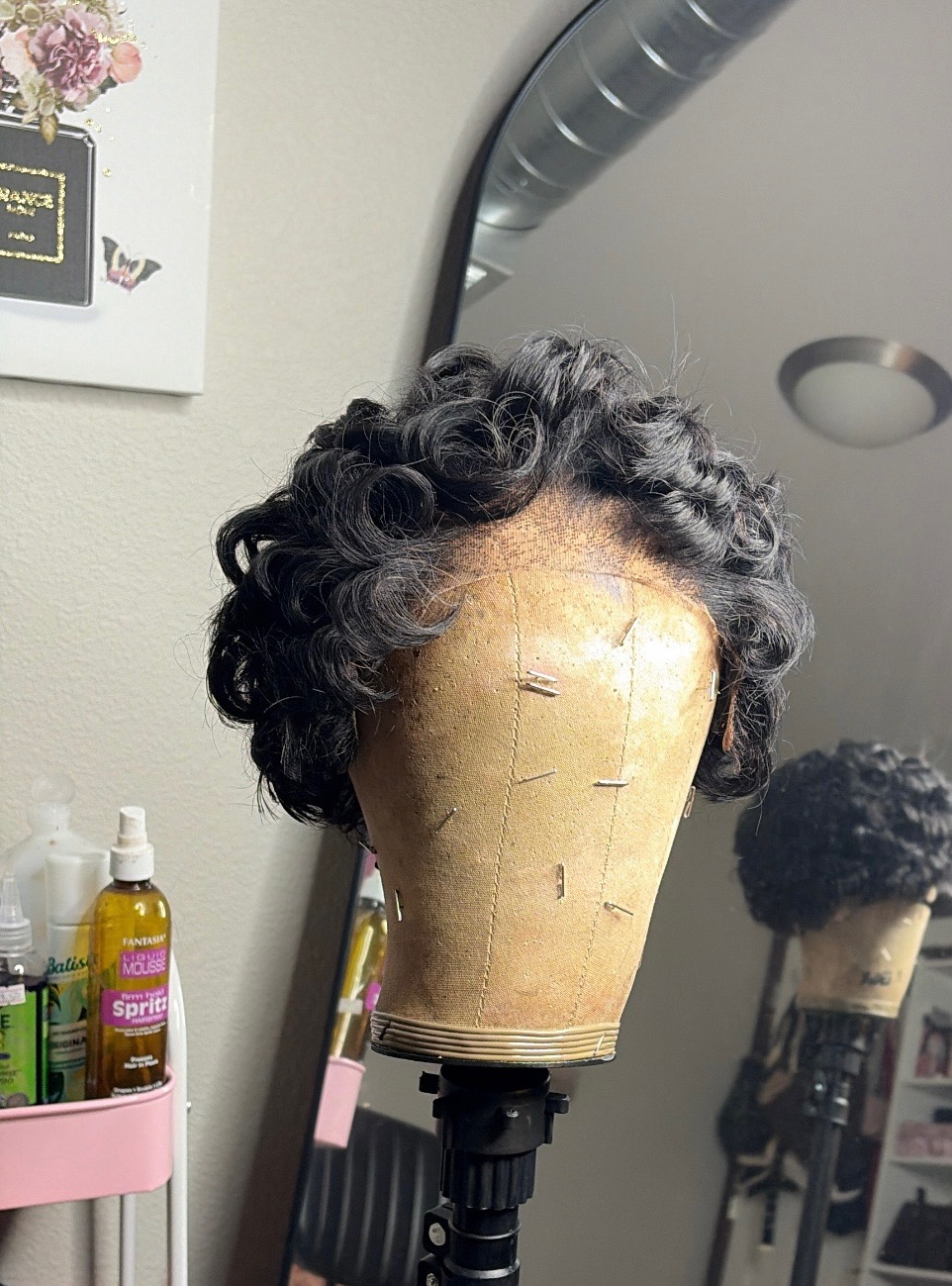 Wig touchup service by Majestic Luxe